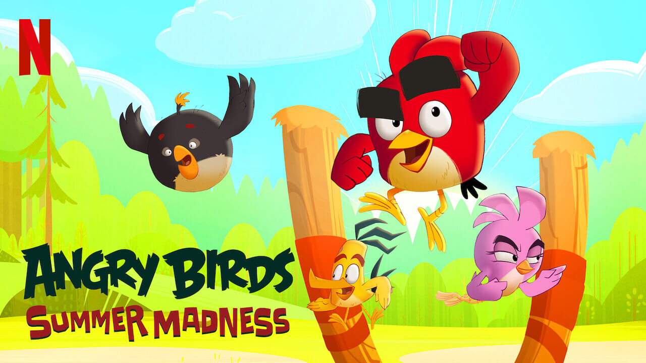 angry birds summer madness poster 1